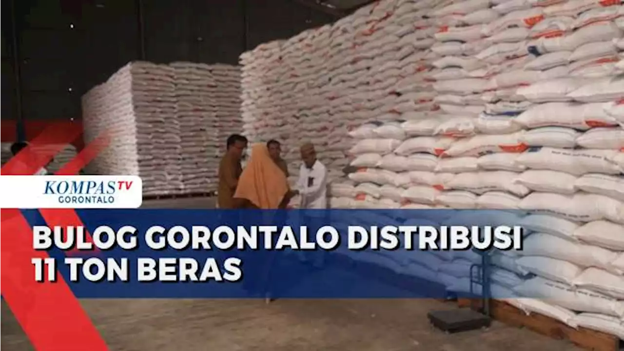 Bulog Gorontalo Distribusi 11 Ton Beras Stabilkan Harga di Pasaran