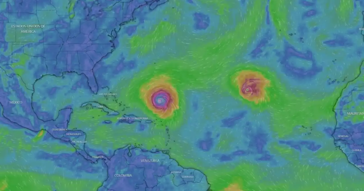 EN VIVO: el huracán Lee y el huracán Margot aumentan su potencia en el Caribe