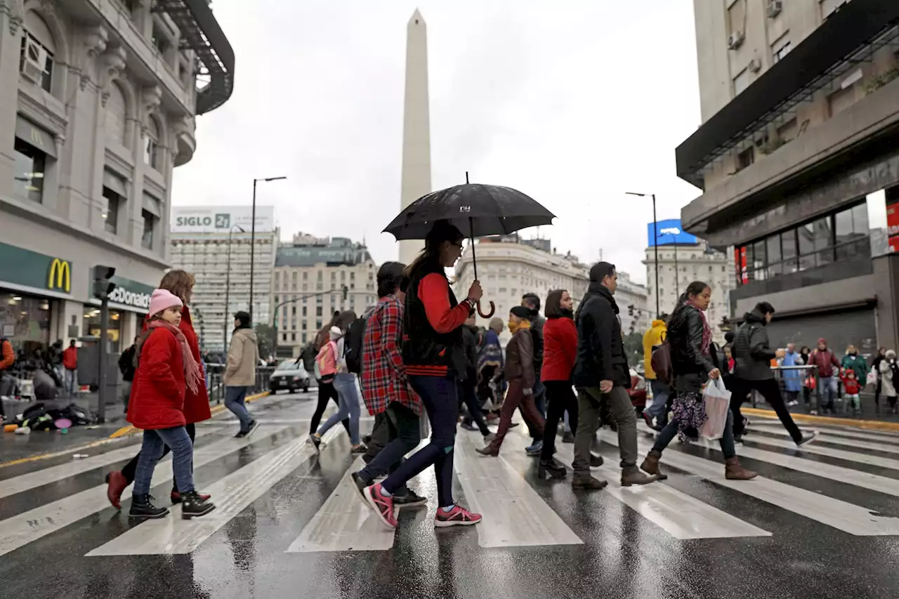 Alerta meteorológica por tormentas y vientos fuertes para la ciudad de Buenos Aires y alrededores