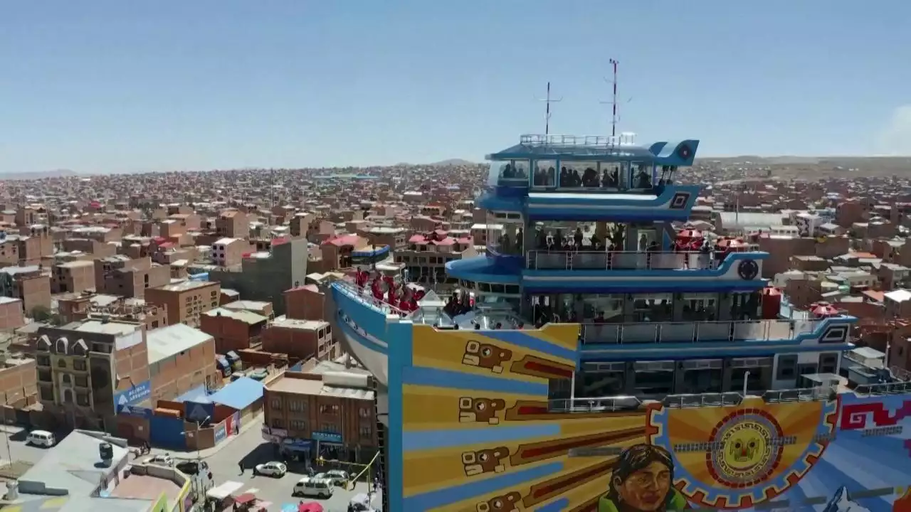 La 'barca' che vola nei cieli boliviani: inaugurato 'Il Cruiser delle Ande'