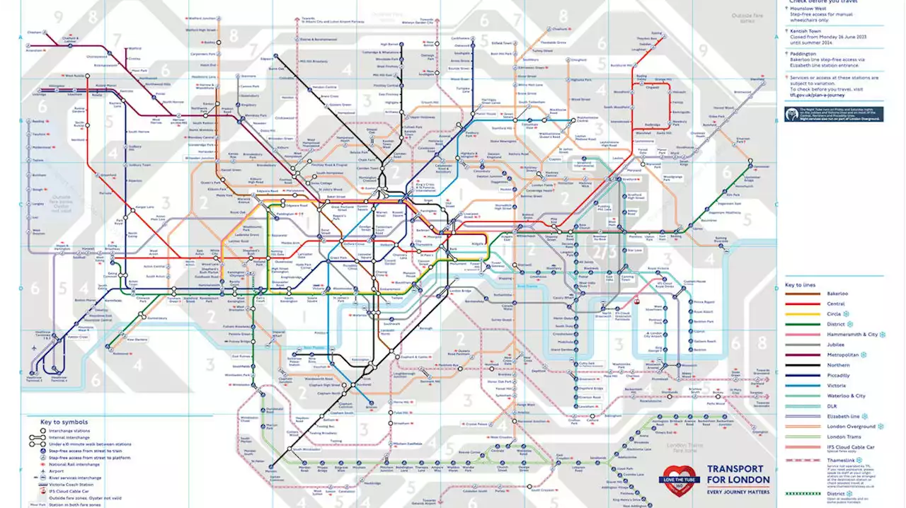 One small change made to London’s Tube map reveals the best lines to take in scorching hot weather