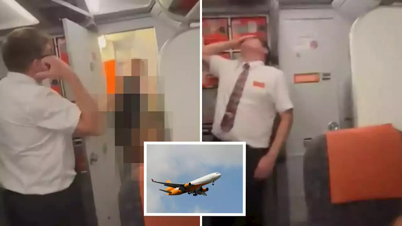 Two passengers taken away by police after they are caught having sex on easyJet plane