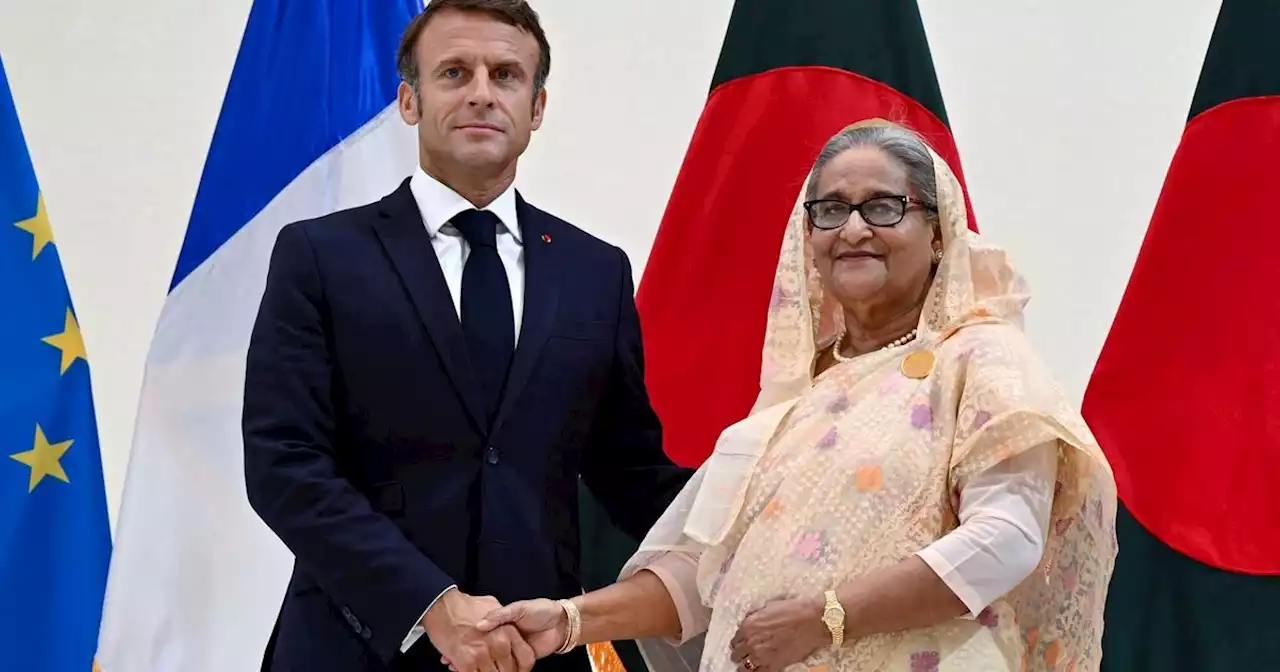 Macron au Bangladesh : une commande de 10 Airbus A350 en vue