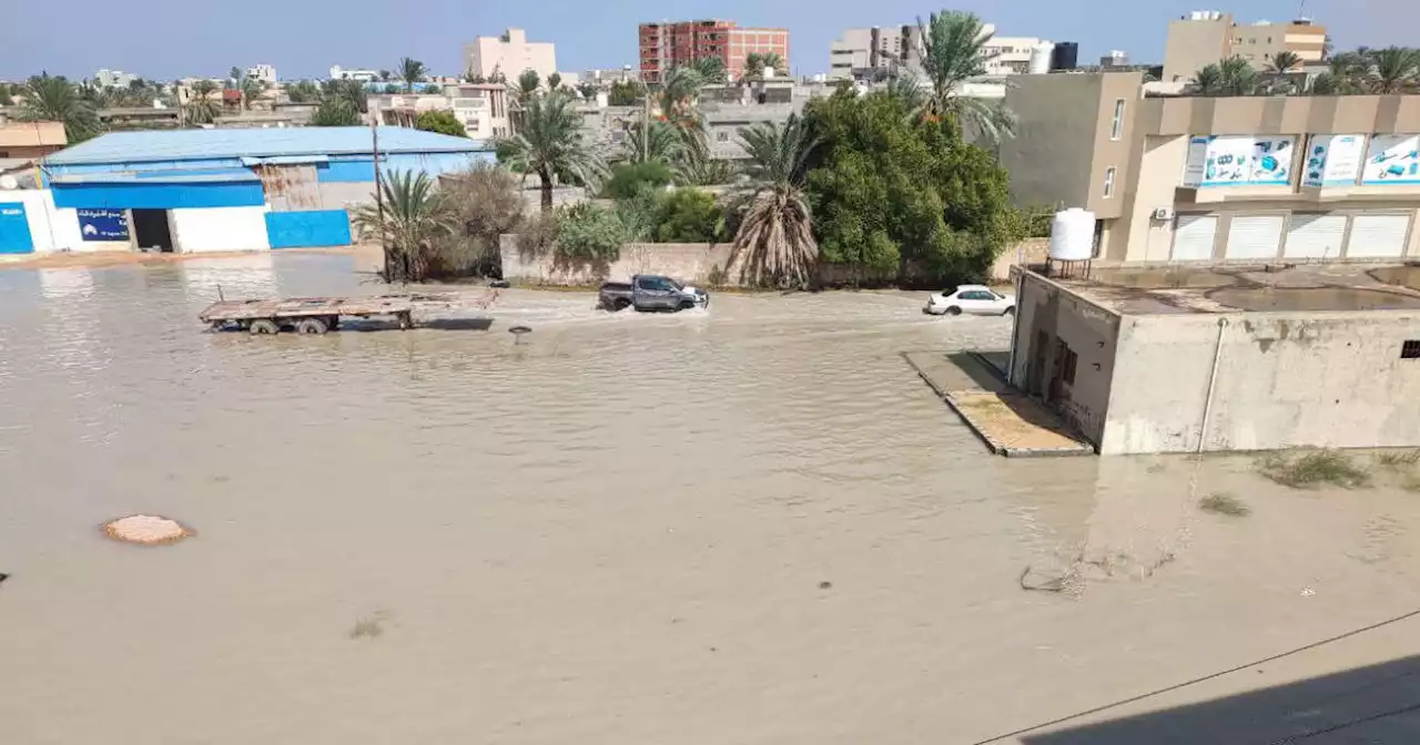 Au moins 150 morts dans des inondations après des pluies torrentielles en Libye