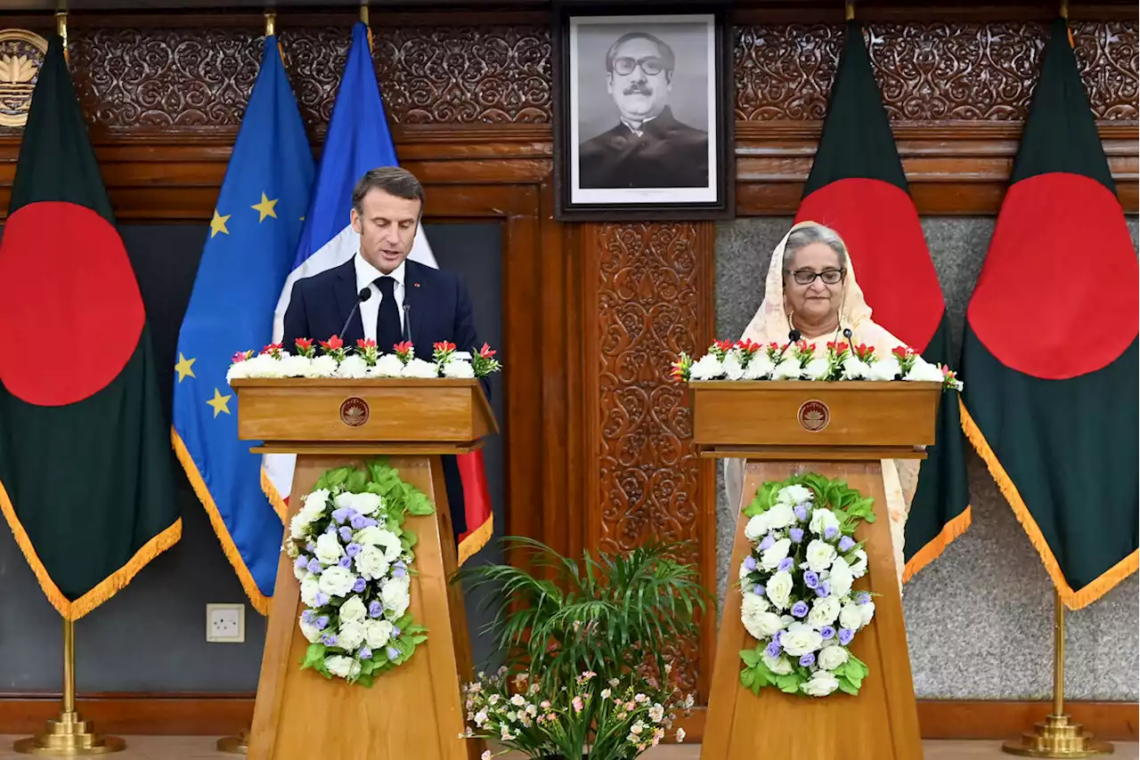 Macron in Bangladesh to 'consolidate' France's Asia-Pacific push