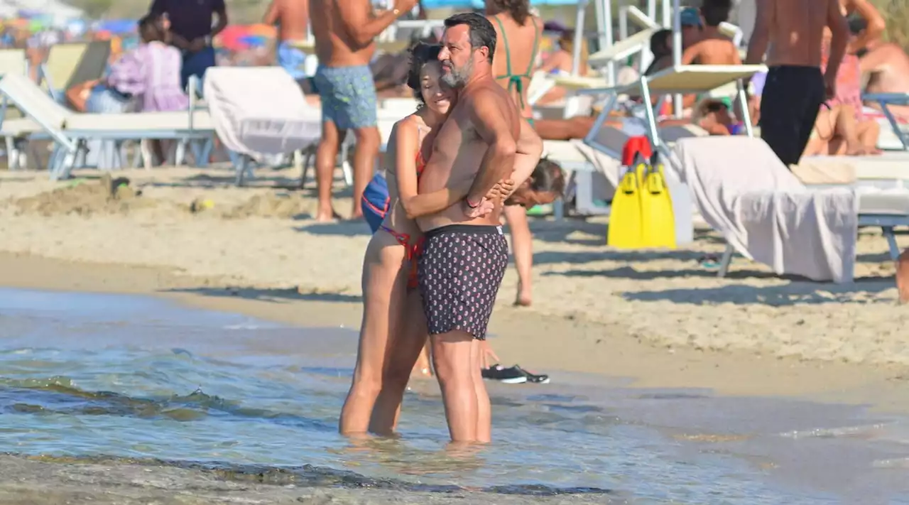 Matteo Salvini e Francesca Verdini, spuntano le foto delle vacanze