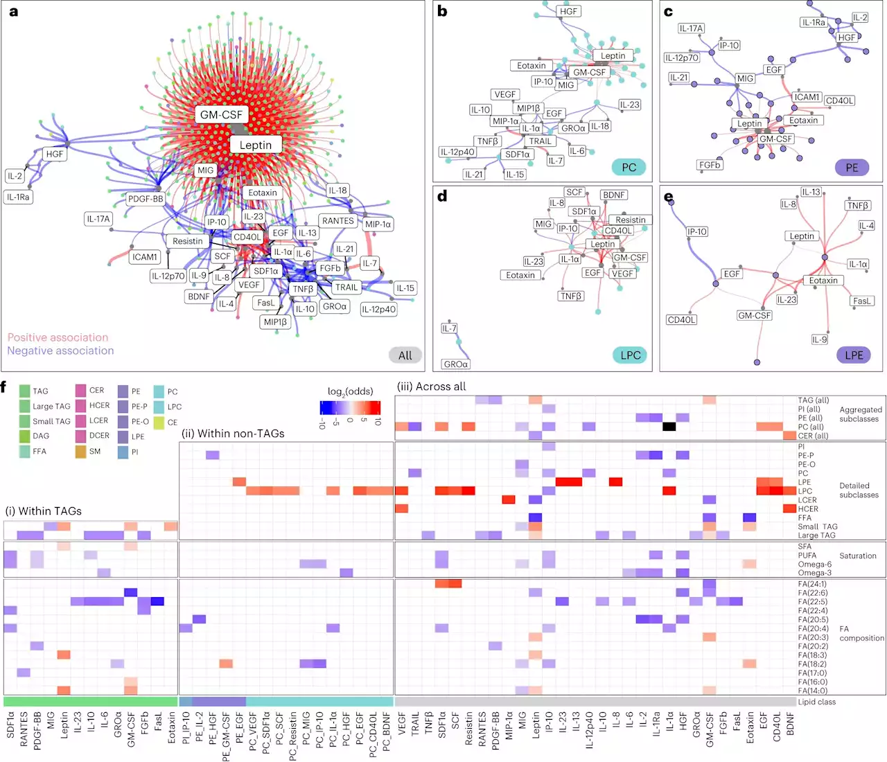 The human lipidome reveals new indicators of health, disease and aging