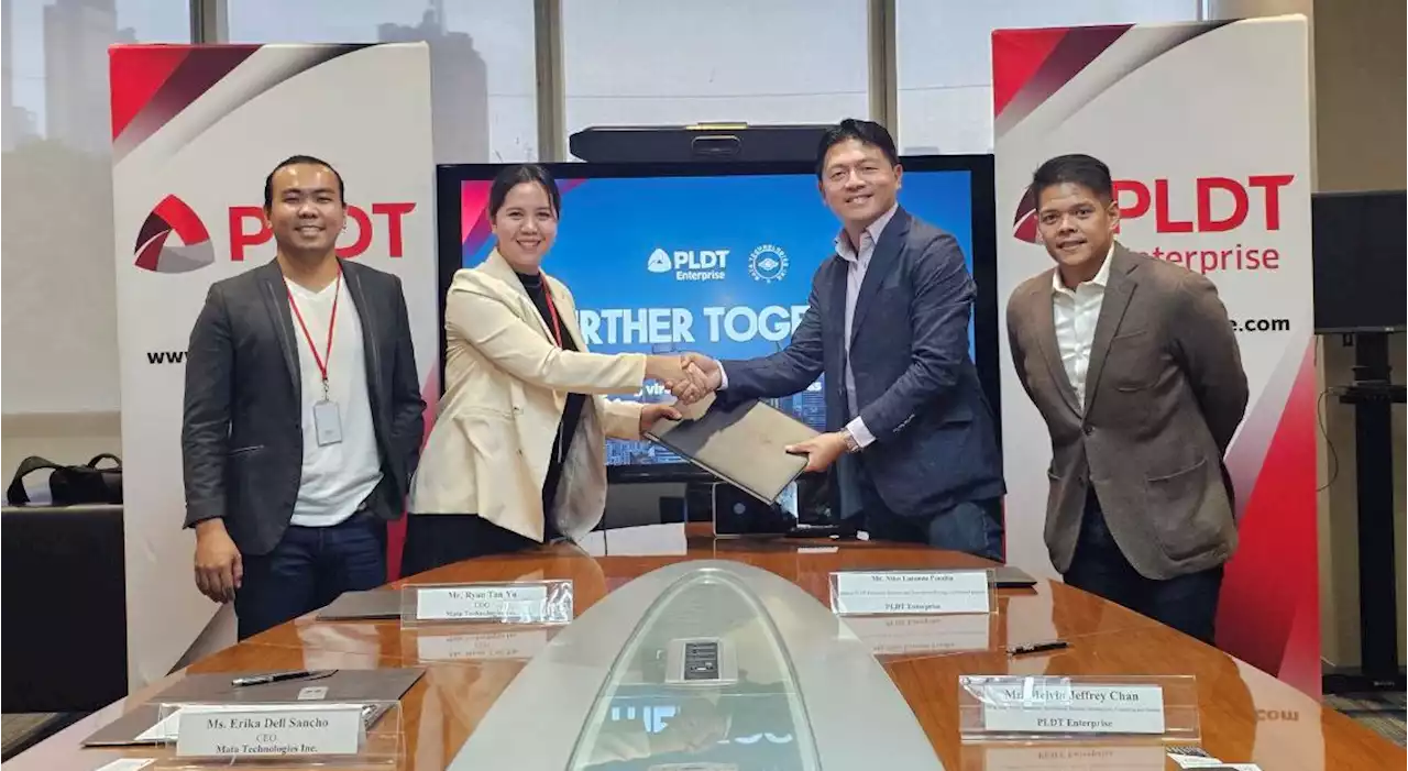 PLDT Enterprise partners with MATA Technologies Inc. empowering regional startups for emerging technologies