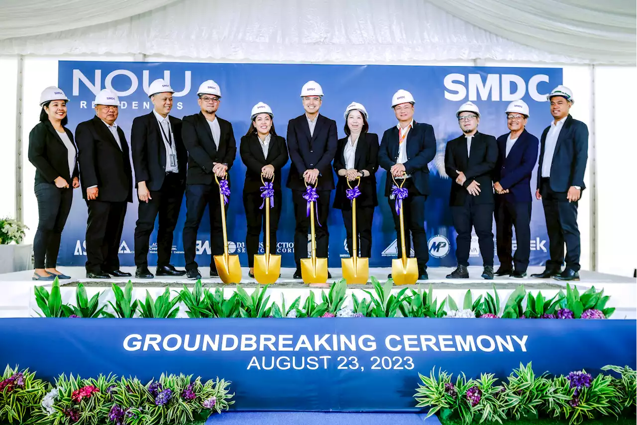 SMDC celebrates as Now Residences breaks ground in Angeles City, Pampanga