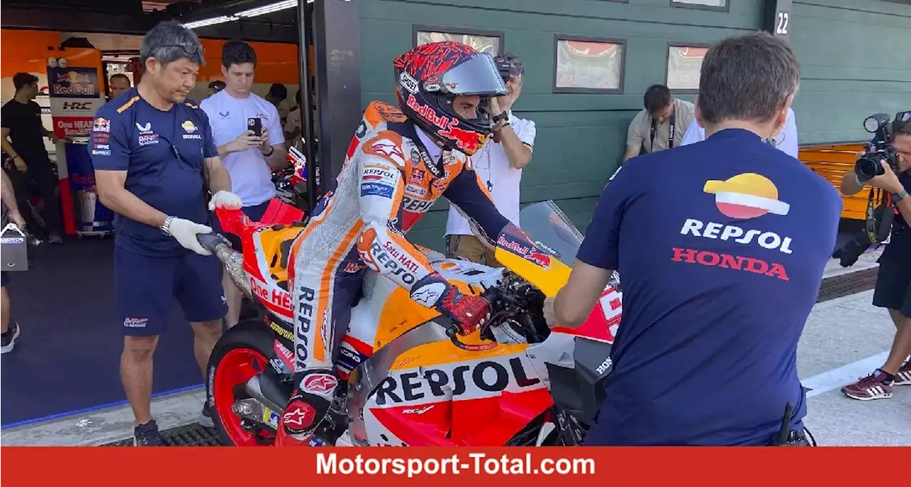 Marc Marquez testet neue Honda in Misano: 'Probleme sind dieselben'