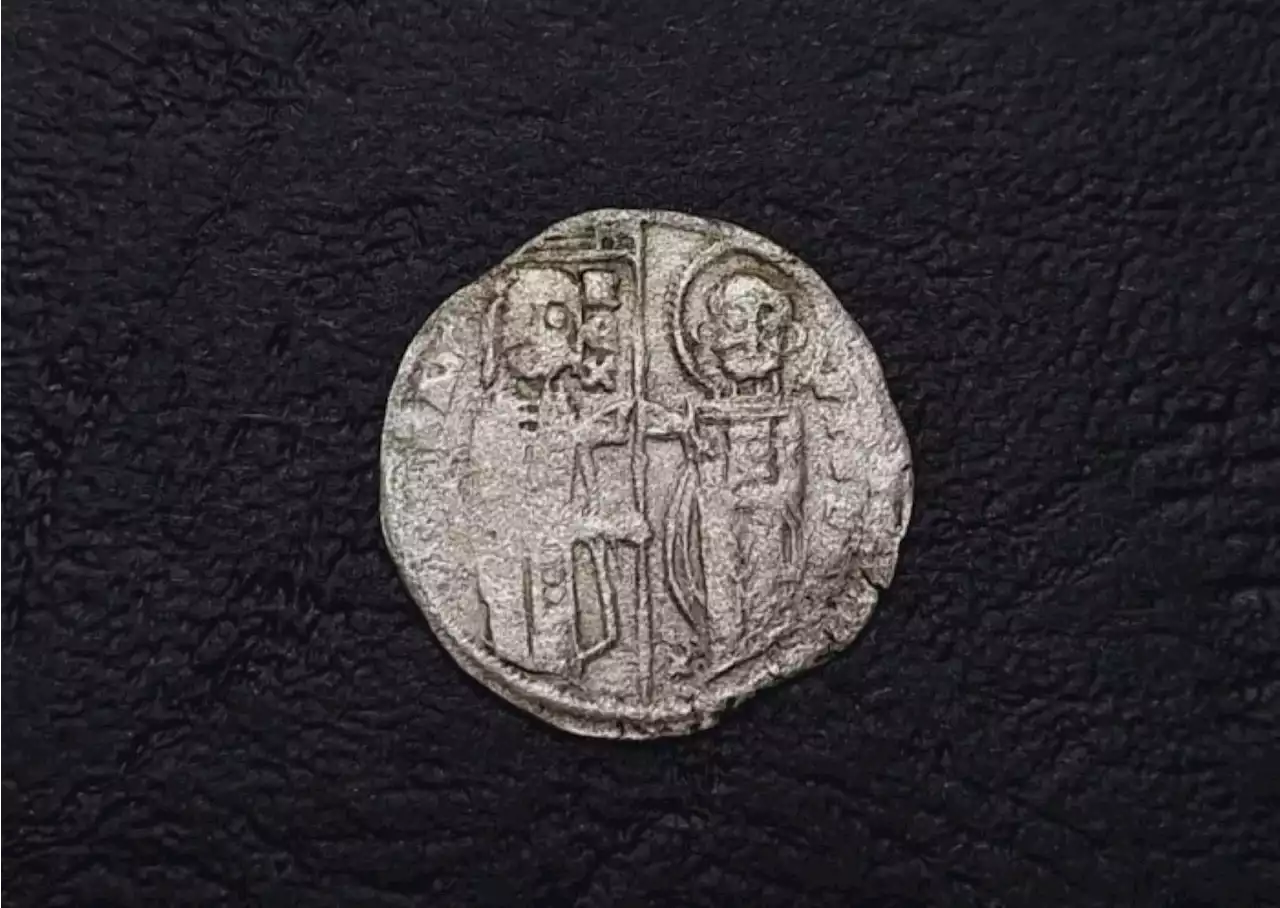 Archaeologists digging up fortress find silver coin depicting Jesus Christ