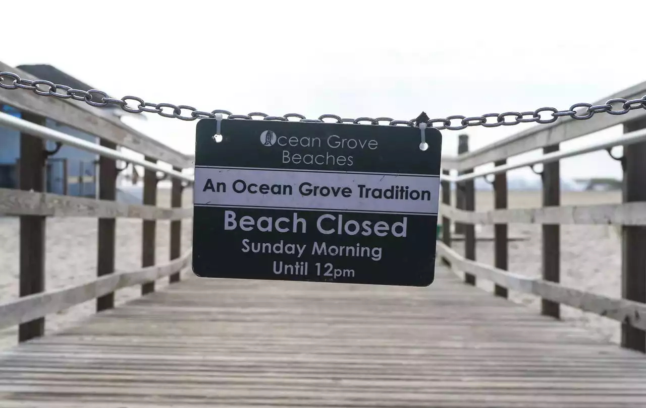 Even in ‘God’s square mile,’ they can’t keep us off the beach on Sundays