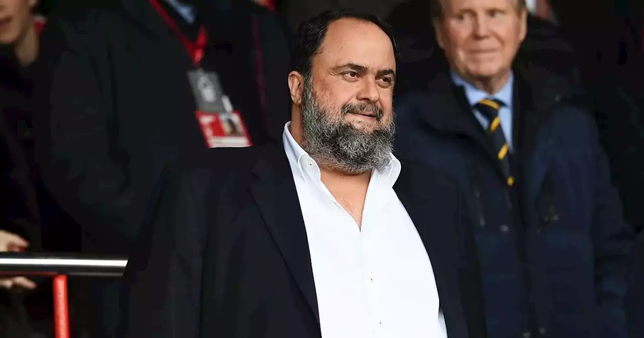 Nottingham Forest notebook featuring Marinakis gesture and attacking stat