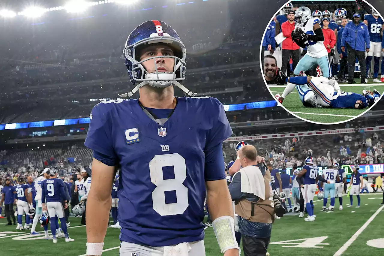 Daniel Jones failed to live up to massive Giants contract and didn’t get any help