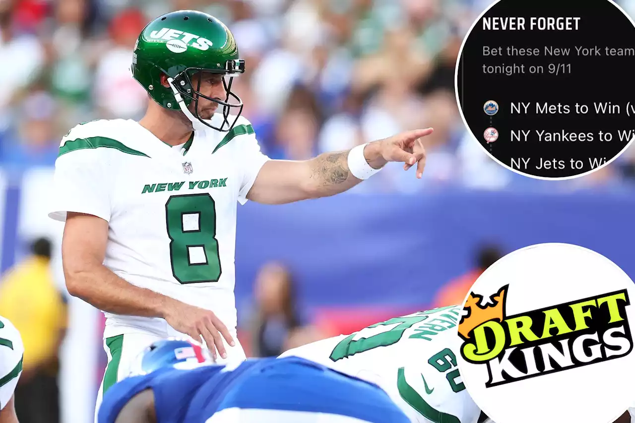 DraftKings blasted for tone-deaf ‘Never Forget’ 9/11 parlay