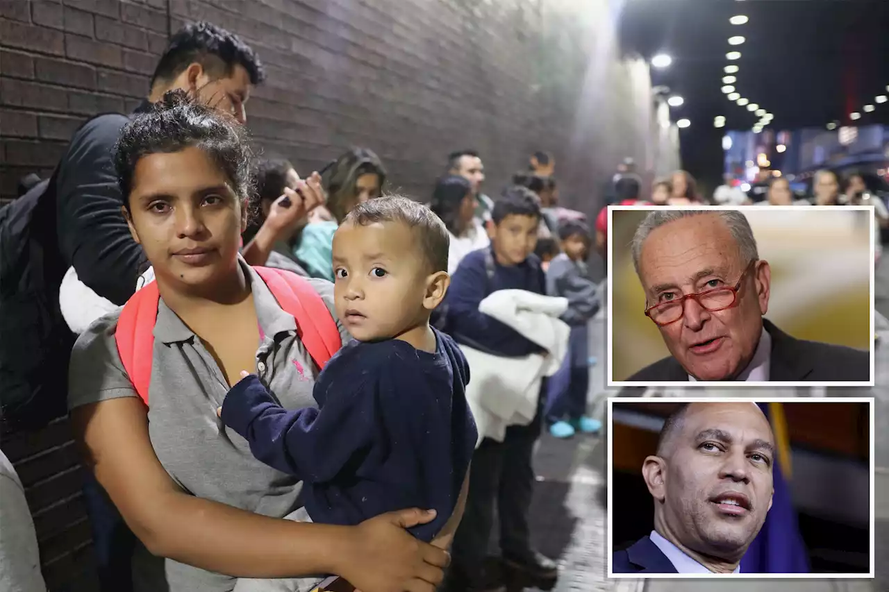 Schumer battles back against claims he and Jeffries are MIA on migrant crisis