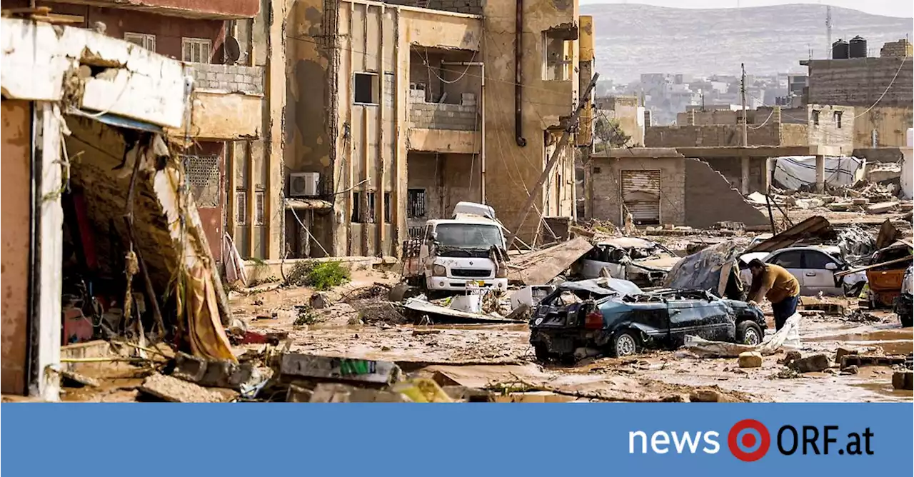 Unwetter in Libyen: Verheerende Schäden, viele Tote befürchtet