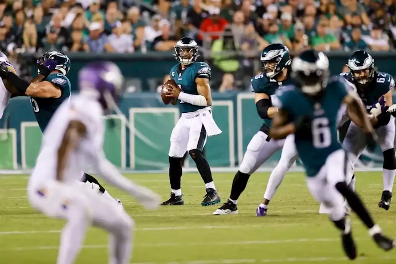 Eagles open as big favorites over Vikings in Thursday night tilt to kick off Week 2 slate