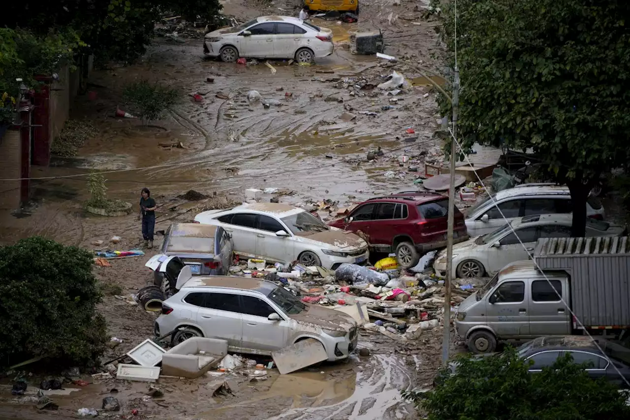 Lingering rains from typhoon batter China for 7th day