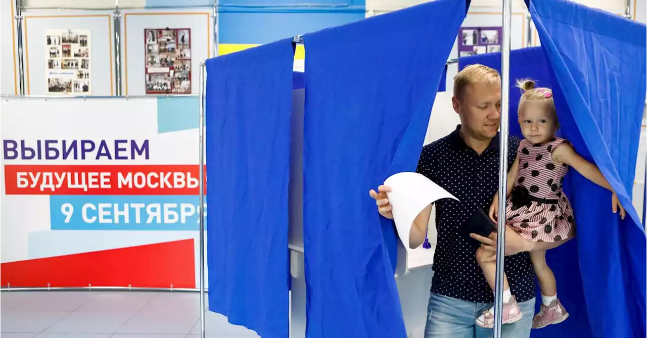 Russian regional vote delivers strong result for Putin amid claims of rigging