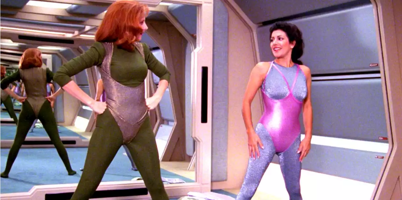 Star Trek’s Doctor Crusher Reacts To TNG Yoga Spoof