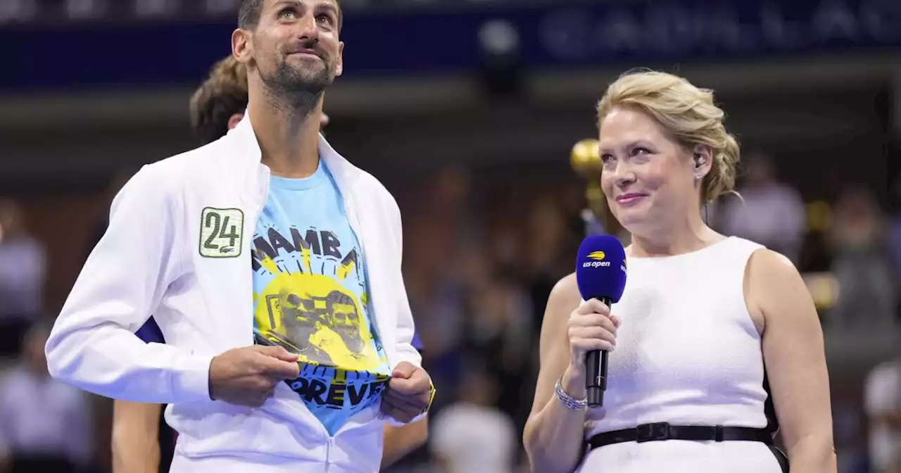 Djokovic recuerda a Kobe Bryant con su 24ma victoria en un Grand Slam