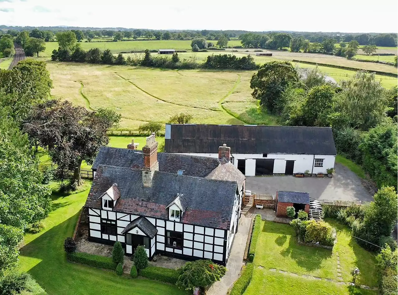 The 16th Century Shropshire home placed on market for £895,000