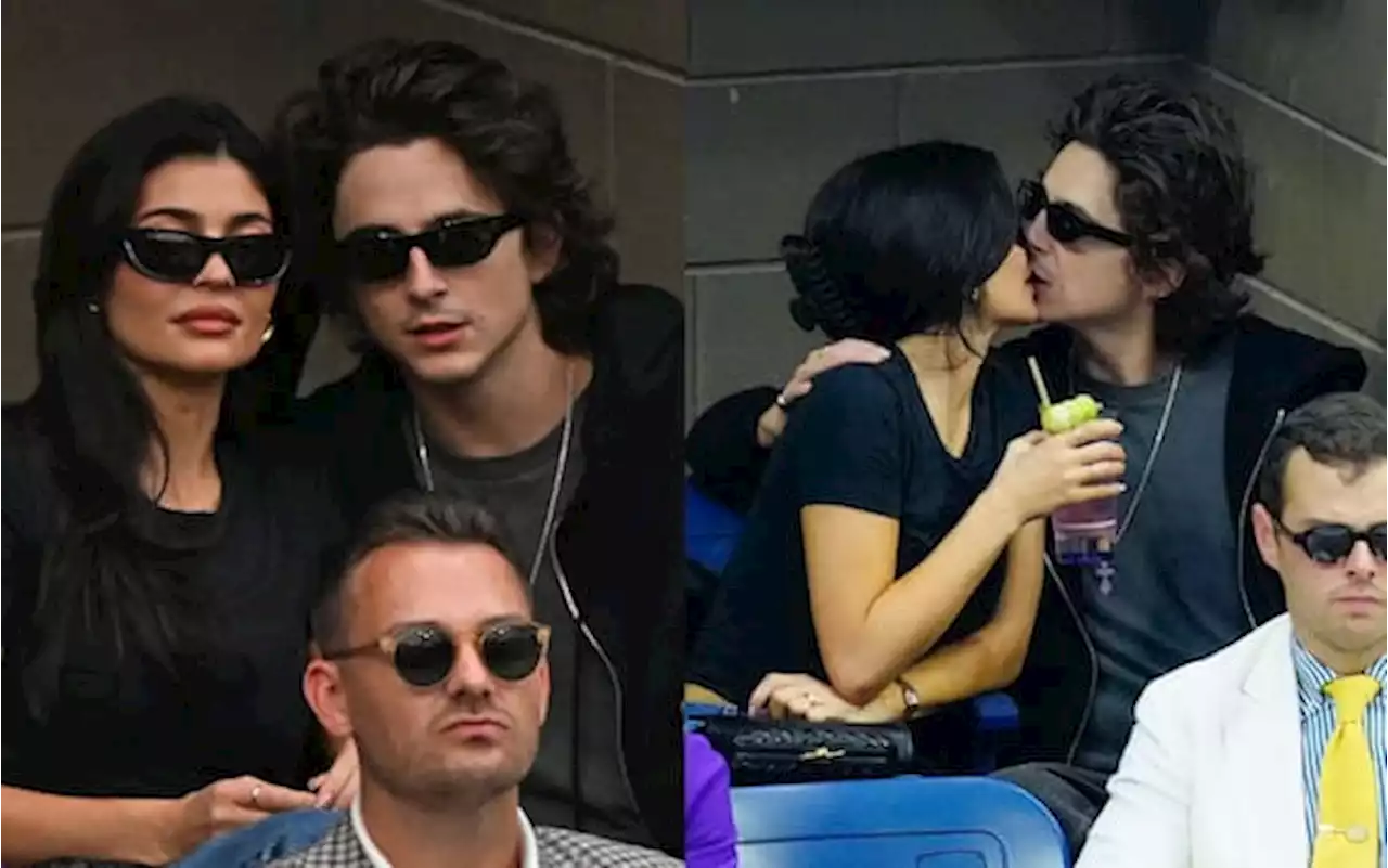 Timothée Chalamet e Kylie Jenner, il bacio agli US Open di New York