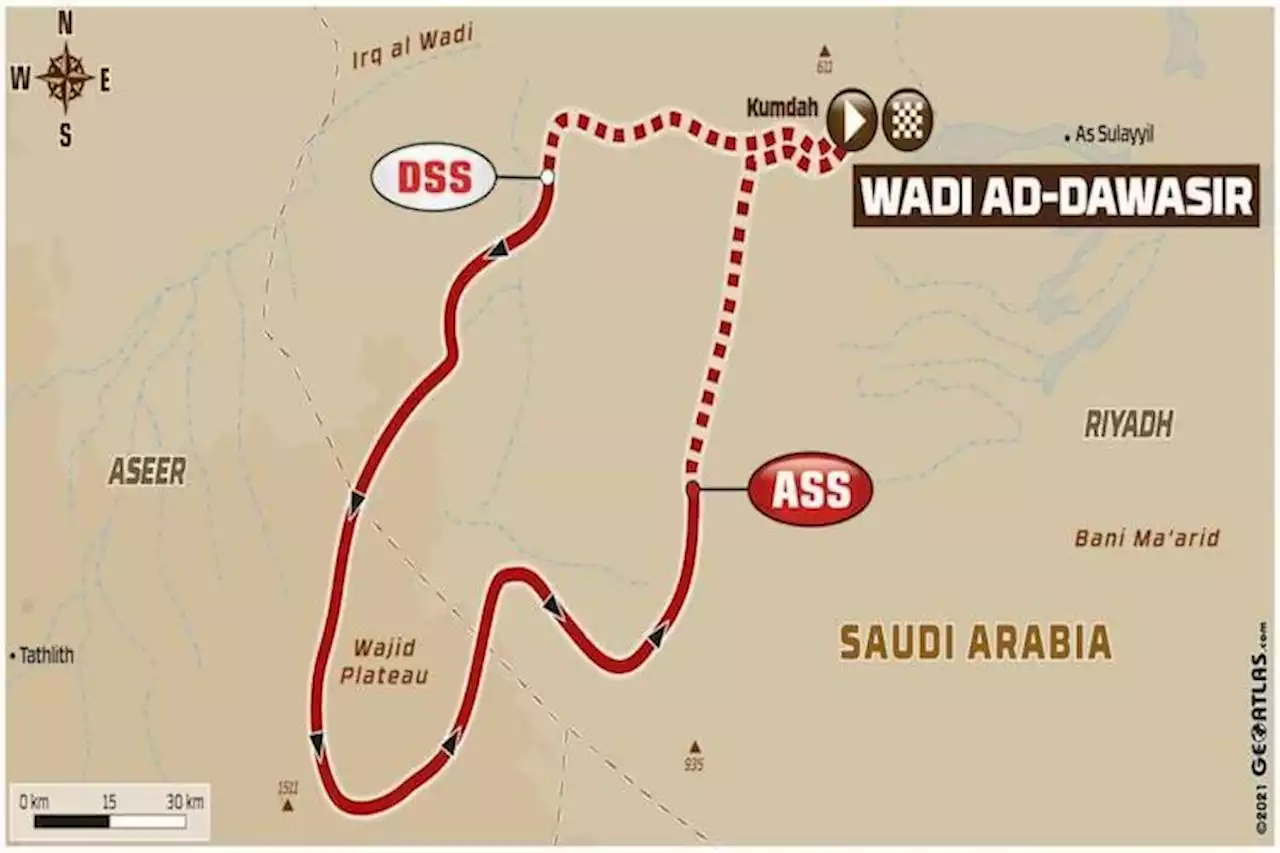 Dakar 2022, Etappe 9: Weniger Sand, harte Navigation