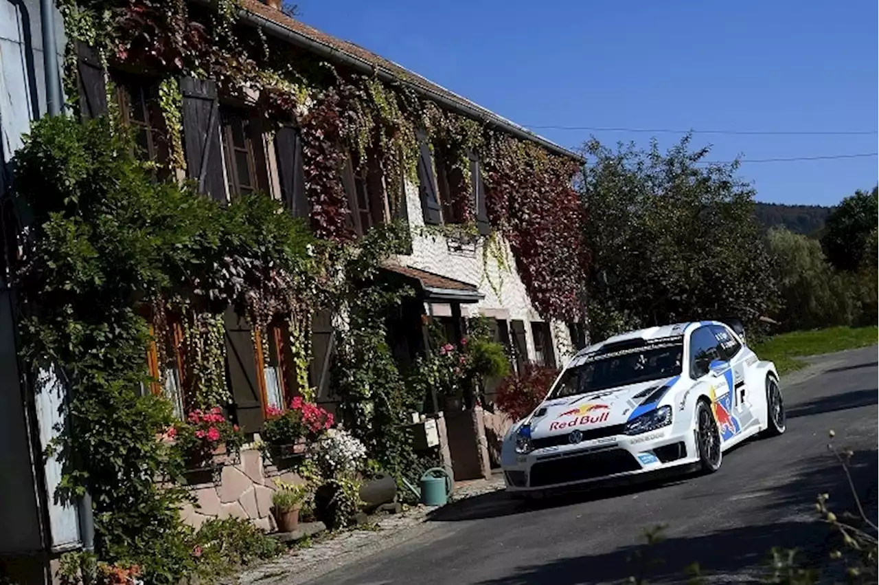 Frankreich: Erste Bestzeit für Sébastien Ogier