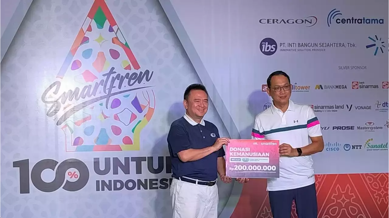 Smartfren Berhasil Himpun Rp 200 Juta lewat Charity Golf Tournament