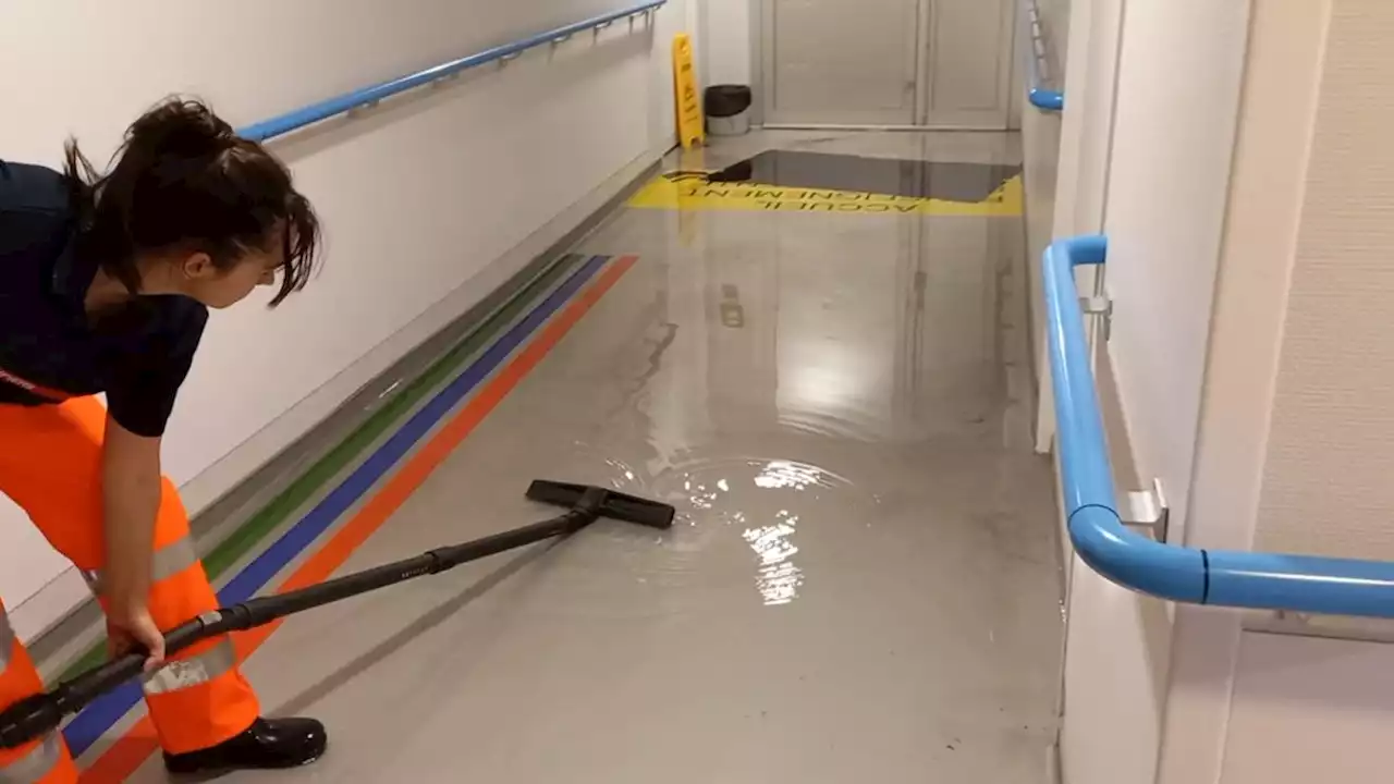 Orages dans le Sud-Ouest : l’hôpital d’Oloron inondé, jusqu’à 30 cm d’eau