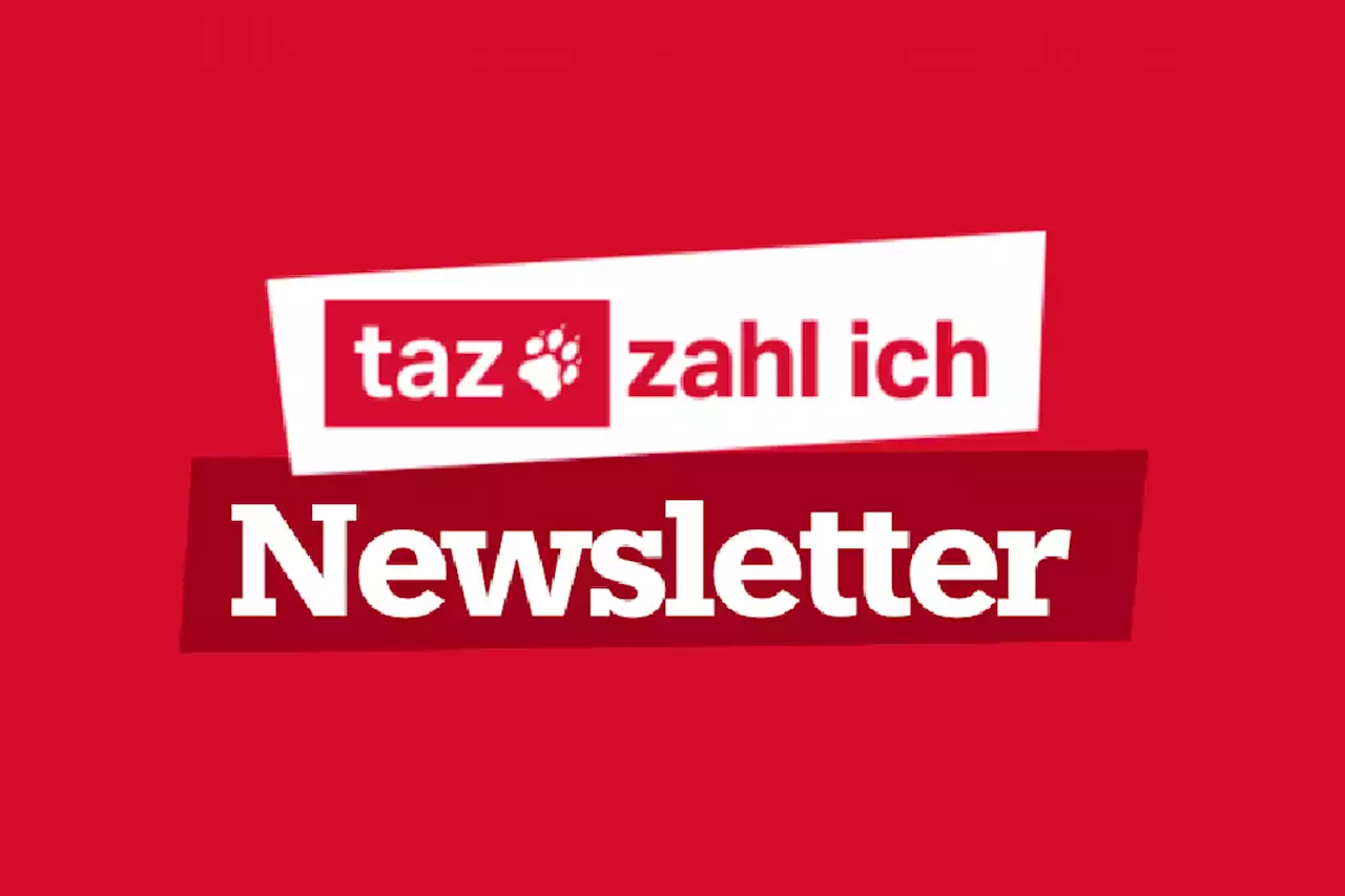 Unser taz zahl ich Newsletter