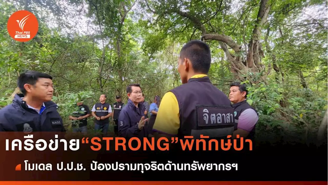 เครือข่าย STRONG พิทักษ์ป่า ป้องปรามทุจริตด้านทรัพยากรฯ