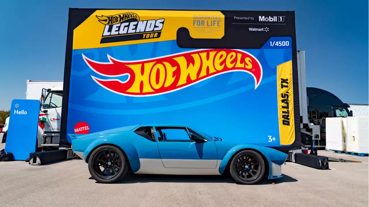 Racing-inspired De Tomaso Pantera is a Hot Wheels Legends Tour finalist