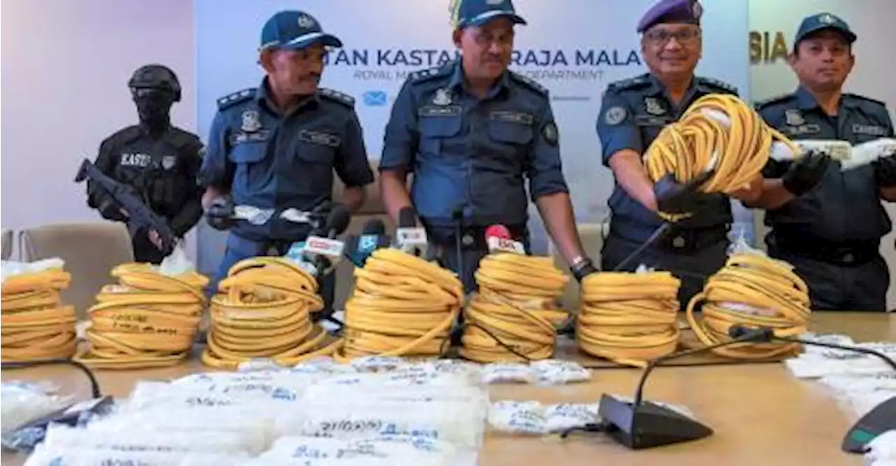 Customs seize 51.36 kg of methamphetamine worth almost RM1.7m