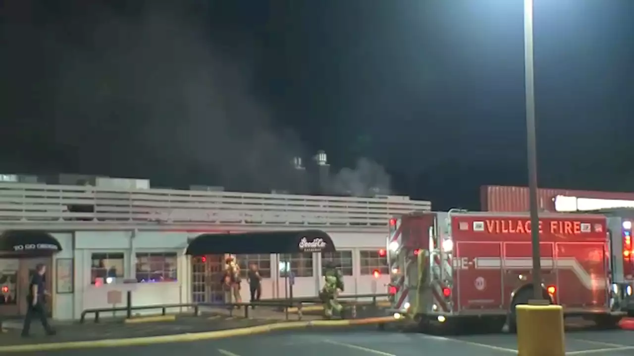 Goode Company BBQ restaurant damaged in outdoor fire off Katy Freeway