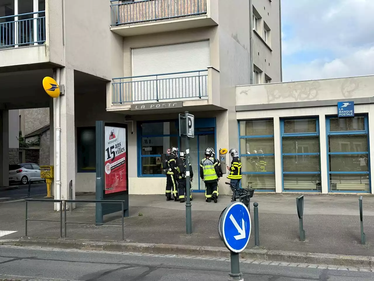 Rennes : évacuation en cours dans un bureau de La Poste pour une odeur suspecte