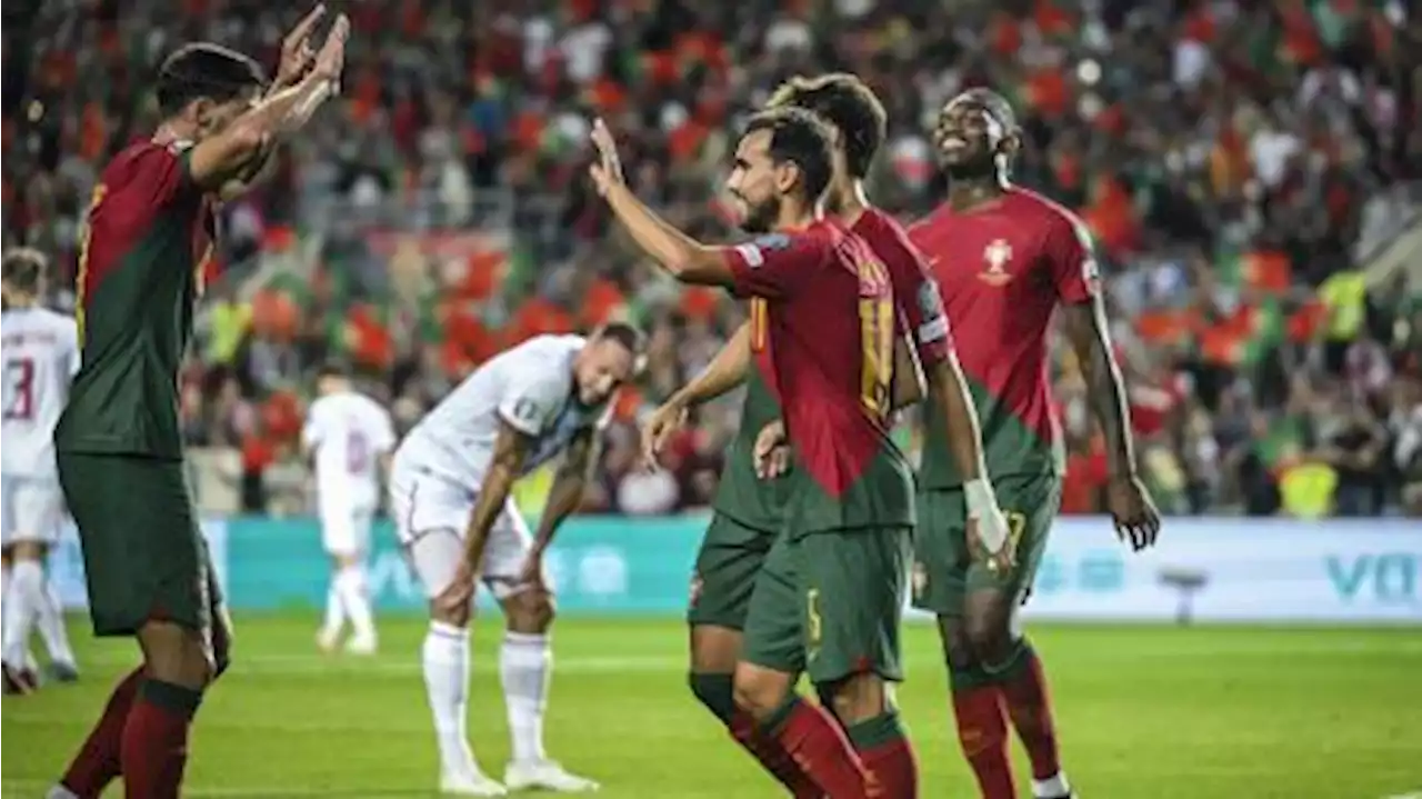 Portugal apabulló 9-0 a Luxemburgo y se consolidó como líder de su grupo