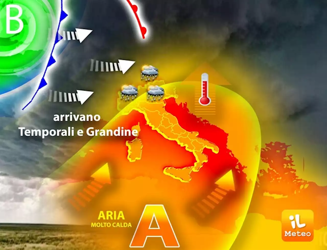 Oggi nuovo picco di caldo estivo, da domani arriva il maltempo - Notizie