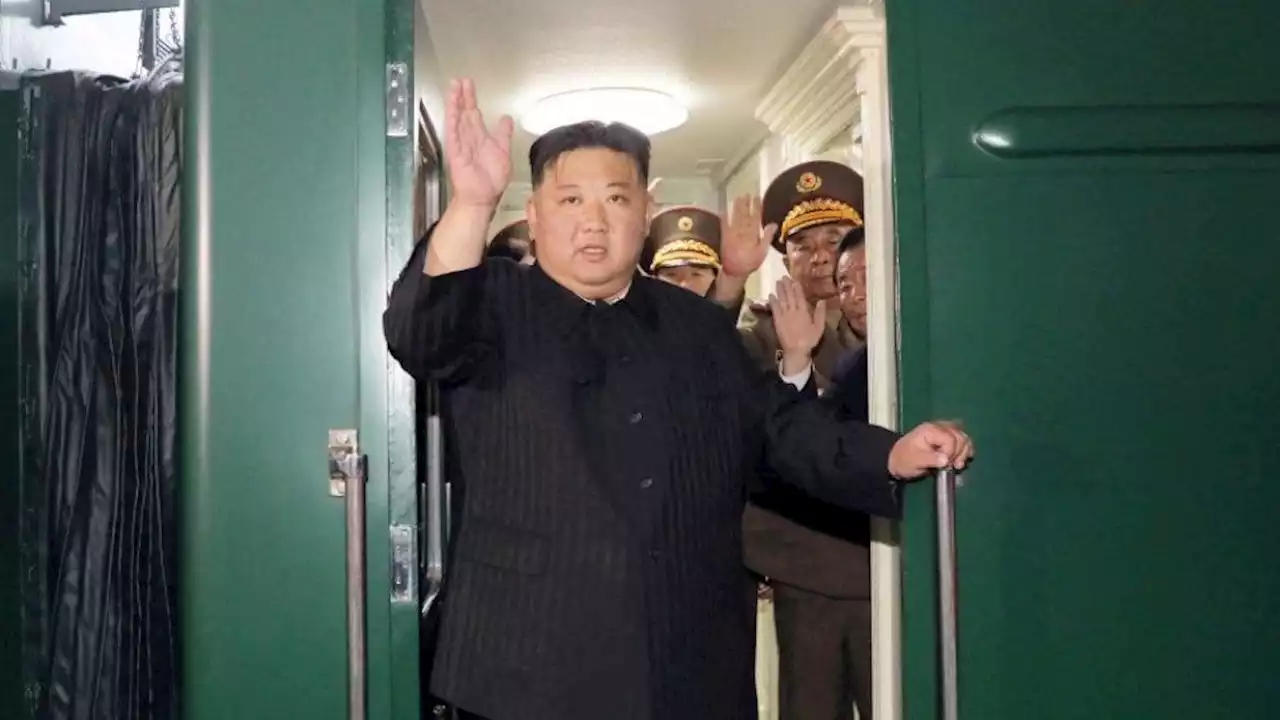 Kim Jong Un crosses Russian border for talks with Putin