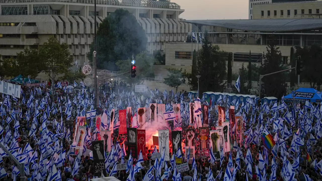 Israeli Supreme Court hears first challenge to Netanyahu's contentious judicial overhaul