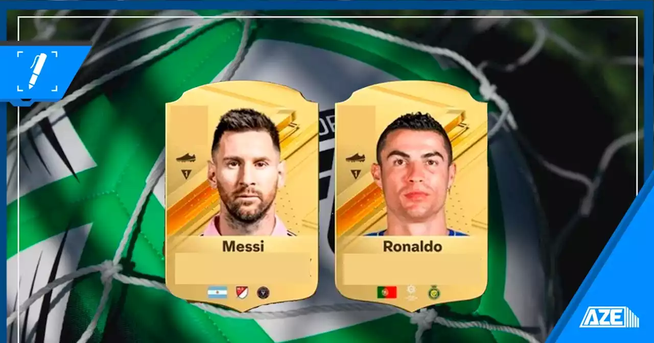 Messi y Cristiano Ronaldo fuera del Top 5 de EA Sports FC 24