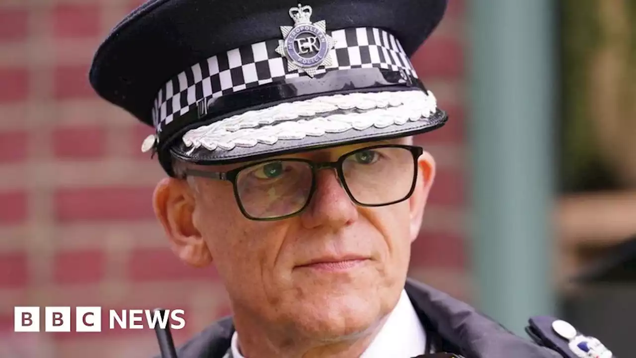 Sir Mark Rowley: Cancer at Met Police still needs cutting out