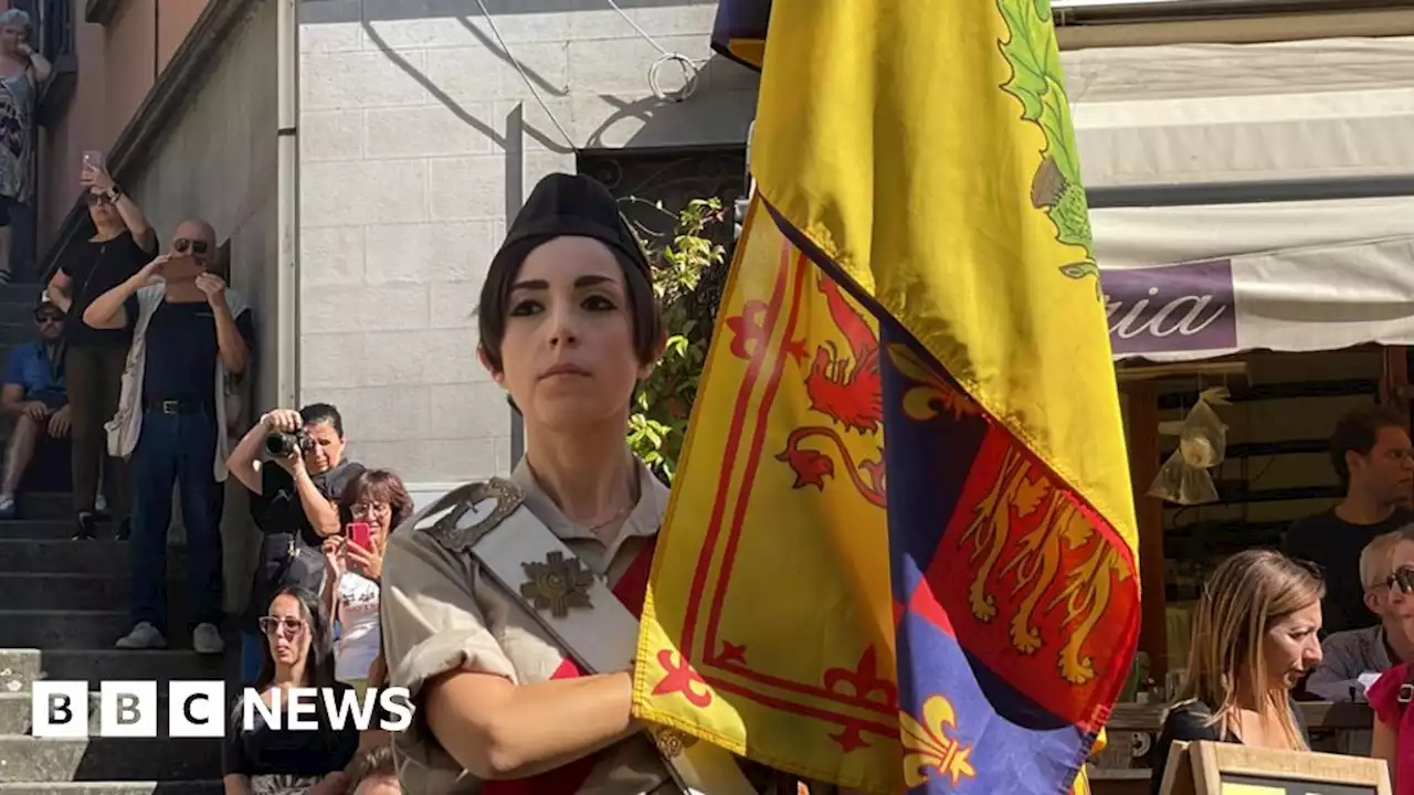 In pictures: Italian town Barga celebrates links with Scotland