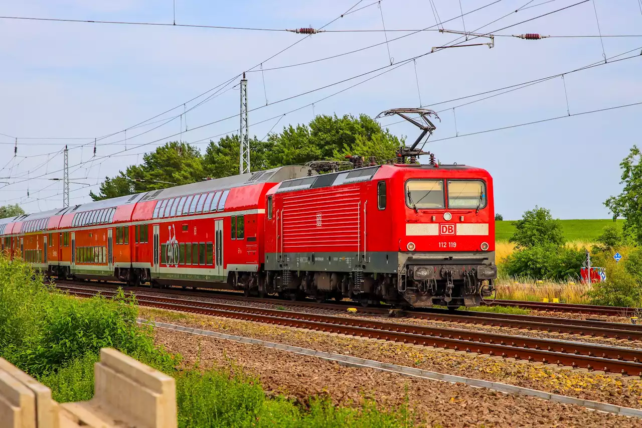 Auf der Bahnlinie Nürnberg - Würzburg rollen wieder Züge