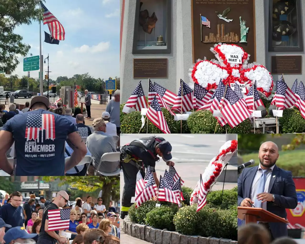 Fil-Am assemblymember in NY Steven Raga honors 9/11 heroes at Maspeth Memorial Park Ceremony