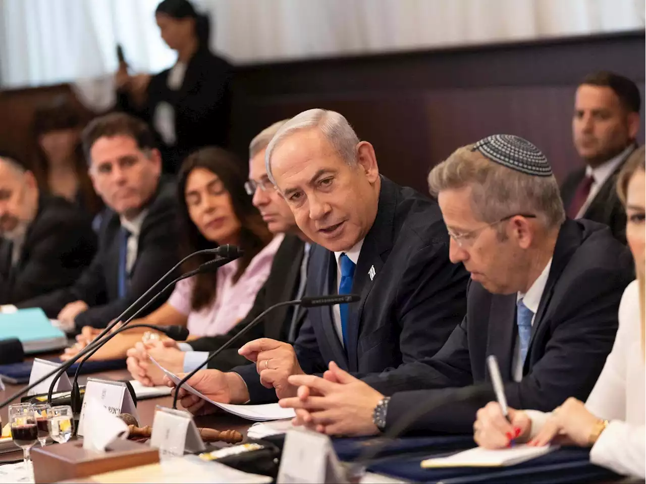 Israeli Supreme Court hears first challenge to Netanyahu’s judicial overhaul that has divided nation