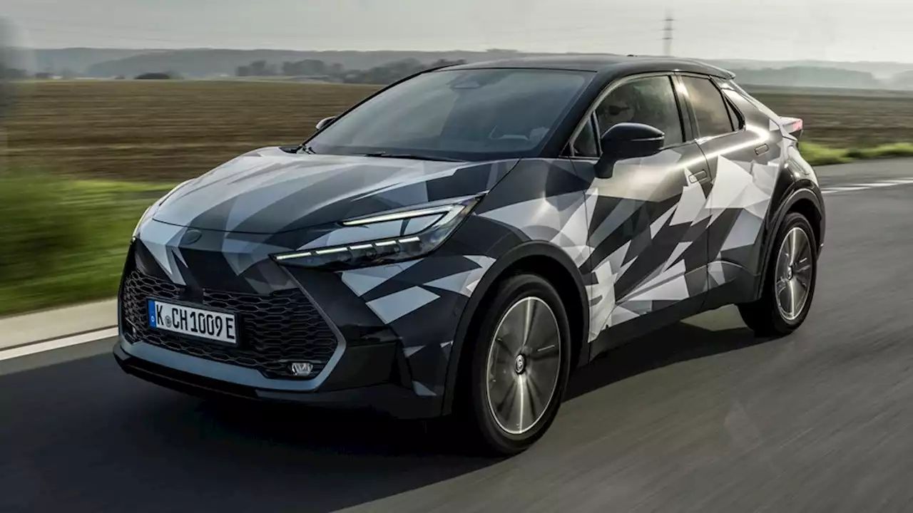 Toyota C-HR prototype hybrid review: moving things along nicely