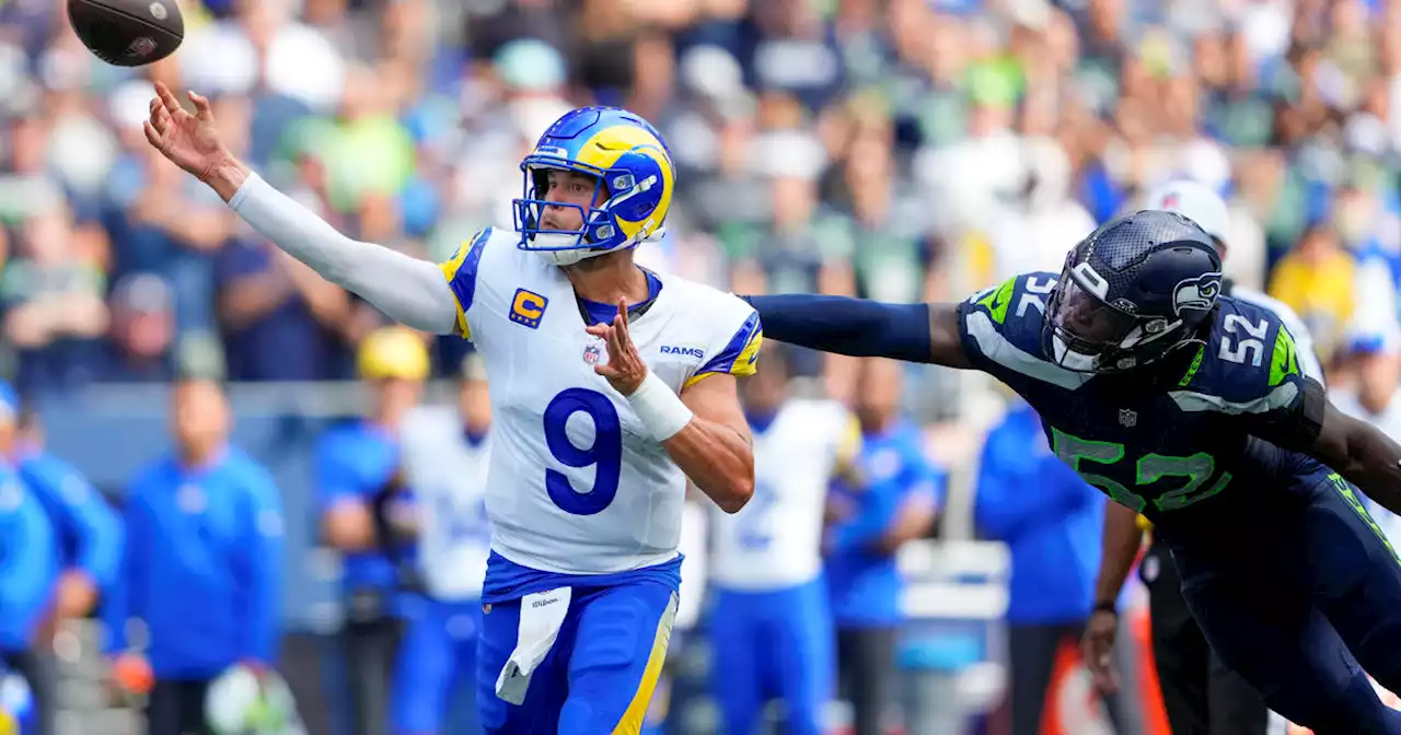 Rams thump Seahawks 30-13 in season opener